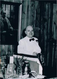 Portrait of Armand Seguso: The Artist In His Studio